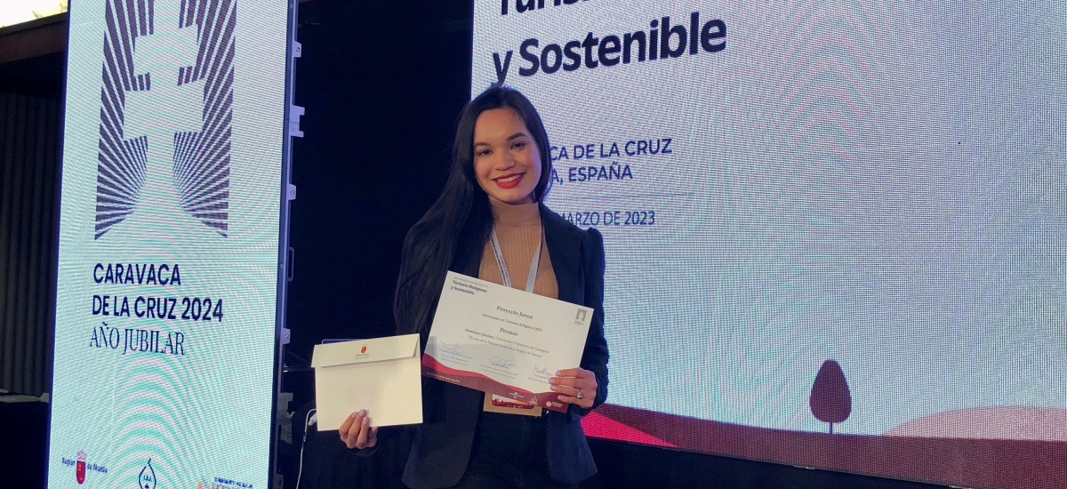 Imagen Premio al proyecto audiovisual de una alumna para potenciar el turismo religioso